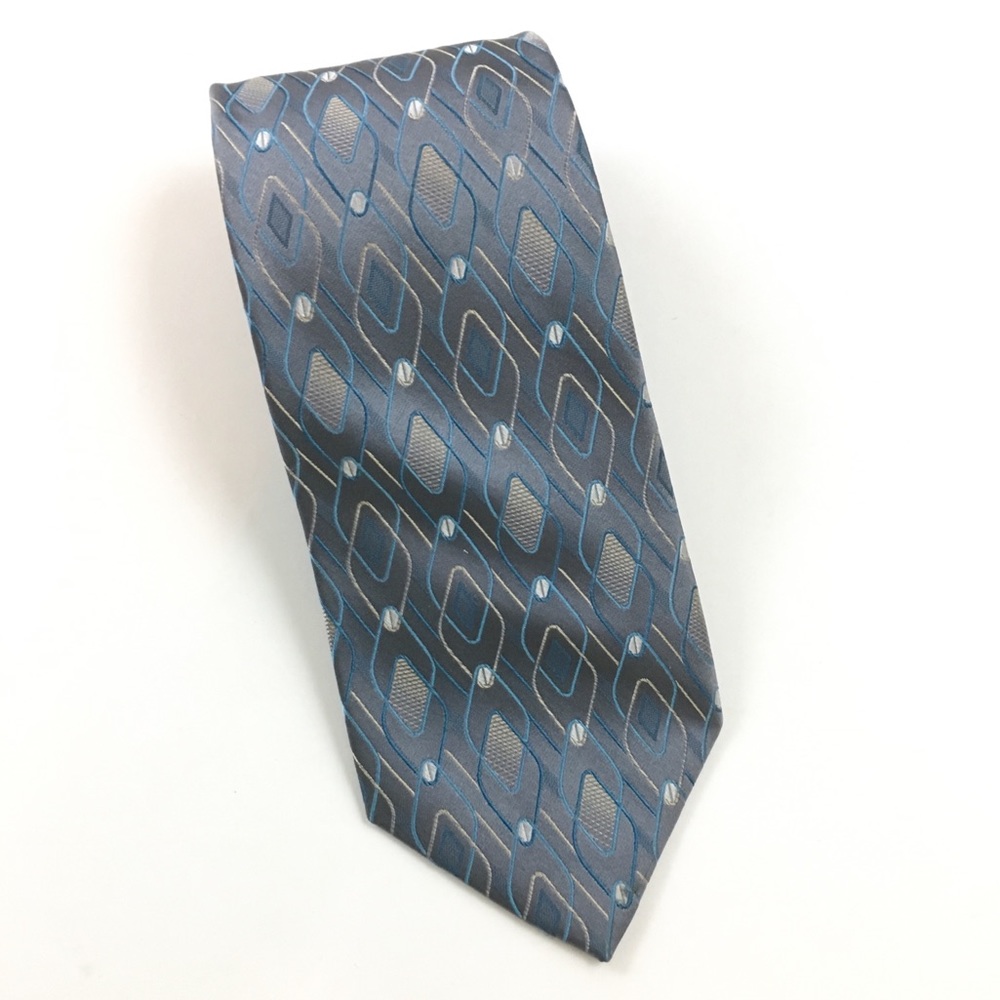Concepts by Claiborne Blue Graphic Print Tie